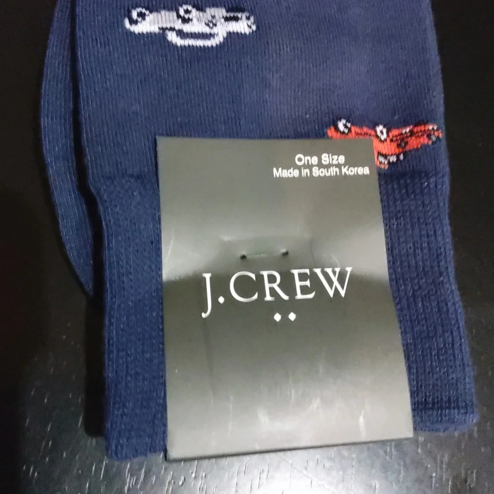 J CREW💥New💥Car Socks - Picture 2 of 3